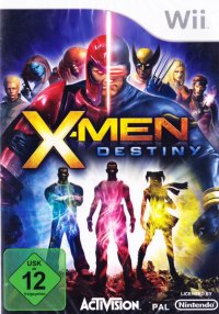 X-Men: Destiny PAL Wii PAL box art